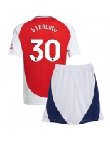 Arsenal Raheem Sterling #30 Hjemmedraktsett Barn 2024-25 Korte ermer (+ bukser)